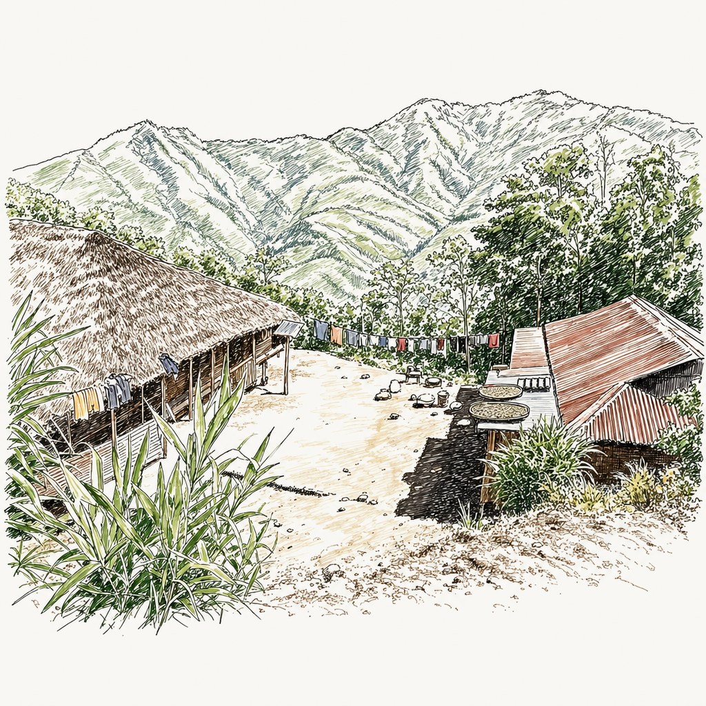 Longwa — the village on the border